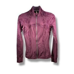 Lululemon RARE Limited Edition Define Jacket in Berry Rumble Magenta Pink Jacqua
